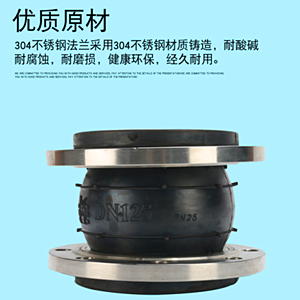 优质原料橡胶接头